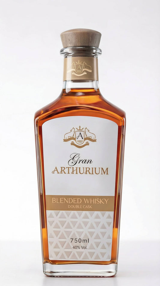 Combo Whisky Gran Arthurium 750 mL + bolsa porta garrafa