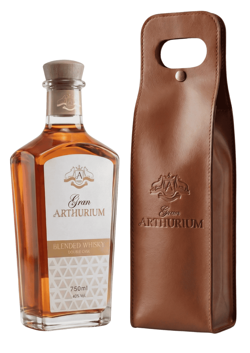 Combo Whisky Gran Arthurium 750 mL + bolsa porta garrafa