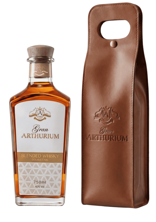 Combo Whisky Gran Arthurium 750 mL + bolsa porta garrafa