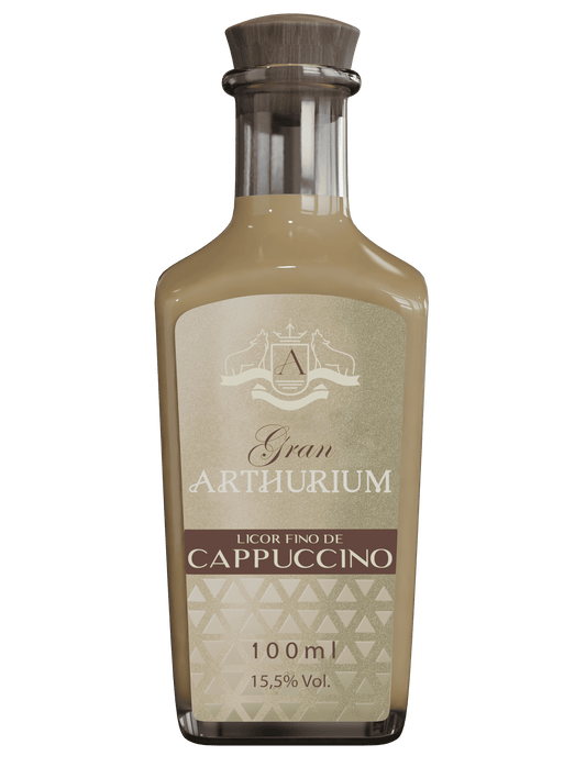Mini Licor Fino de Cappuccino Gran Arthurium - 100ml