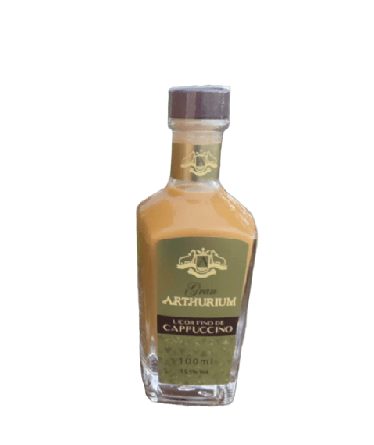 Mini Licor Fino de Cappuccino Gran Arthurium - 100ml