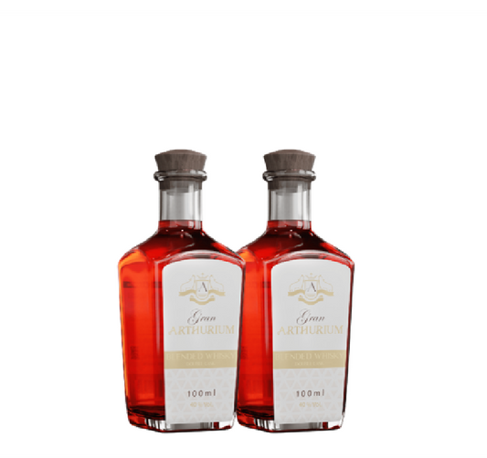 Kit Mini Whisky Gran Arthurium 100ml – 2 Garrafas