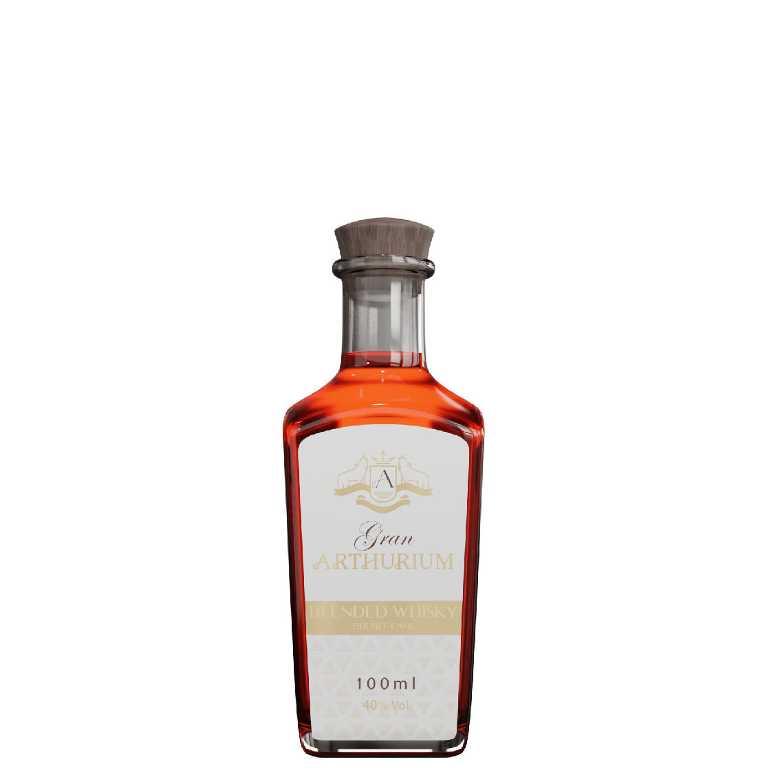 Mini Whisky Gran Arthurium 100ml – Miniatura Blended Premium Carvalho