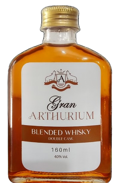 Garrafinha Blended Whisky Gran Arthurium 160 mL