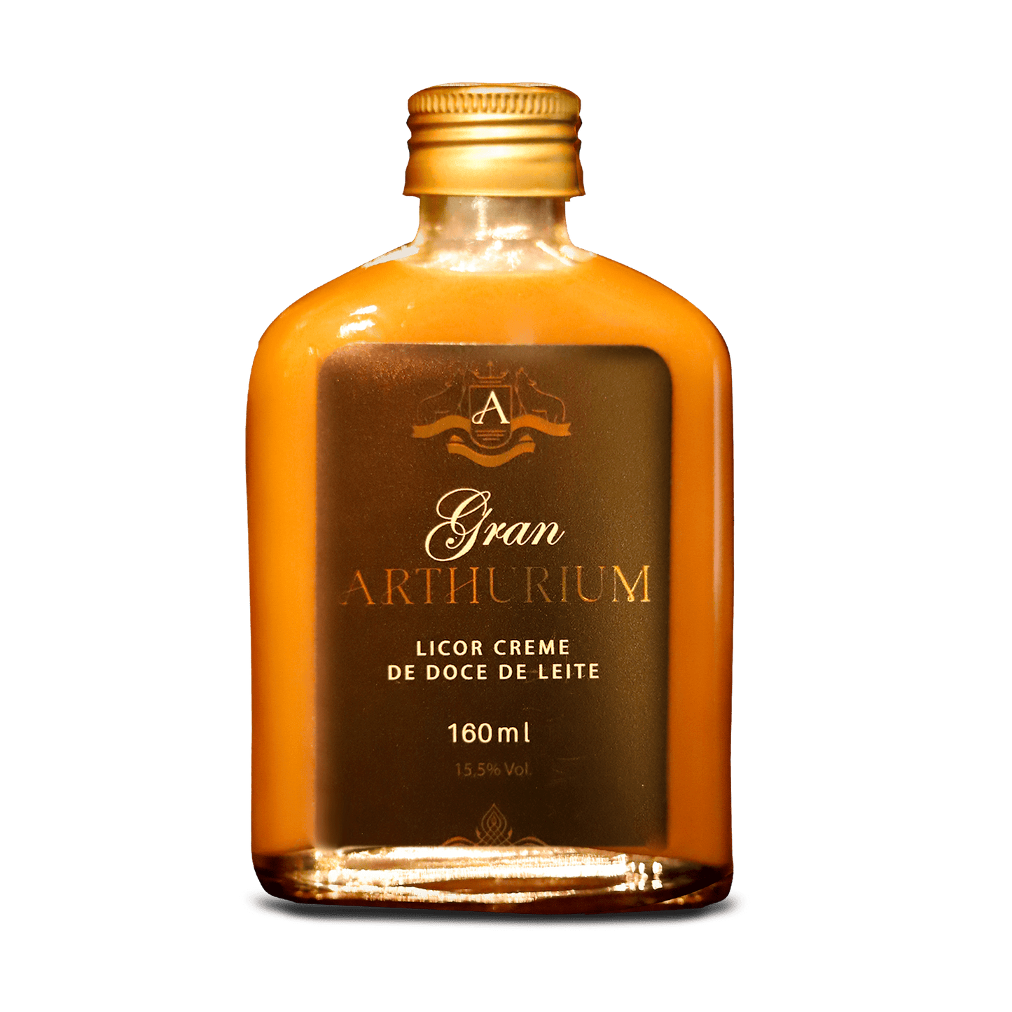 Garrafinha Licor de doce de Leite Gran Arthurium - 160 mL