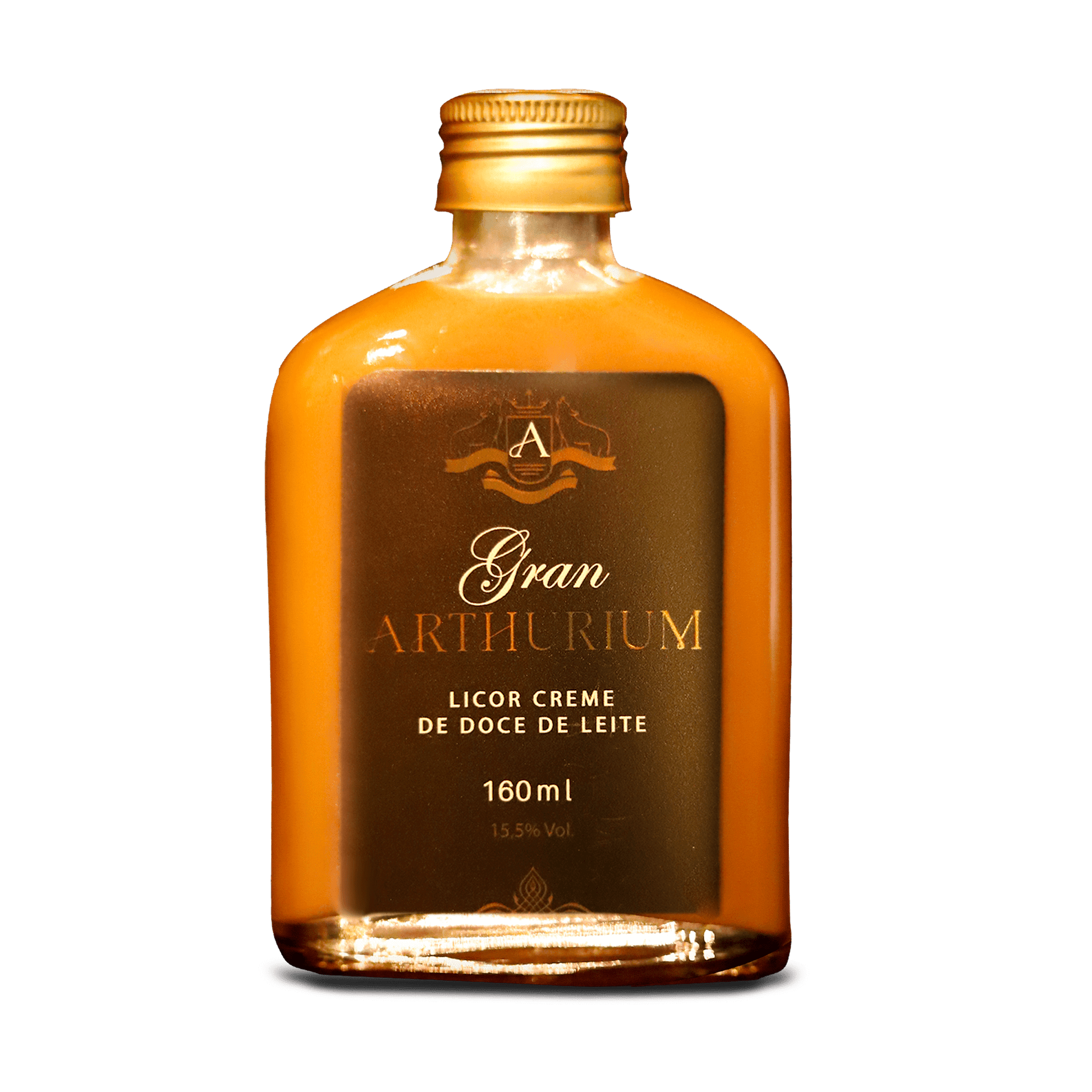 Garrafinha Licor de doce de Leite Gran Arthurium - 160 mL
