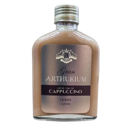 Garrafinha Licor Fino de Cappuccino Gran Arthurium - 160 mL