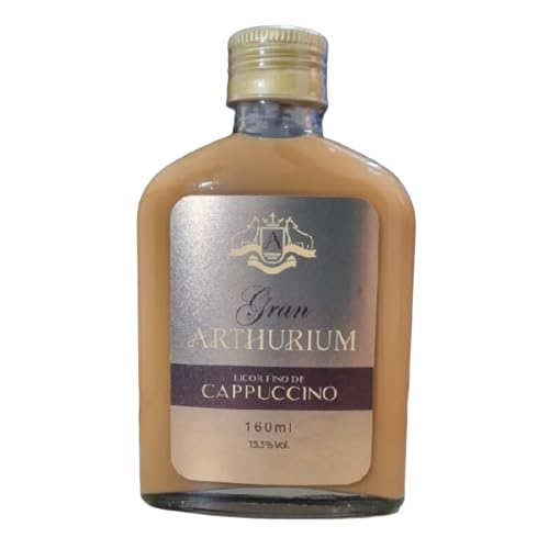 Garrafinha Licor Fino de Cappuccino Gran Arthurium - 160 mL