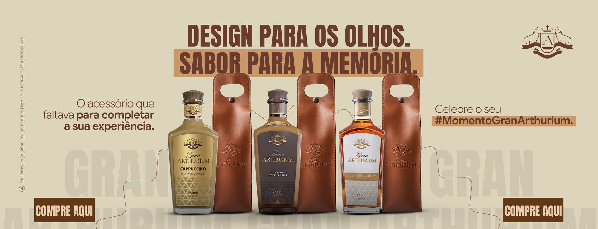 Design para os olhos, sabor para a memória