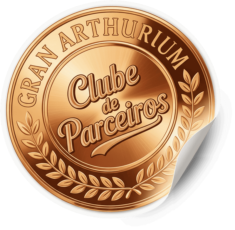 Selo Clube de Parceiros Gran Arthurium